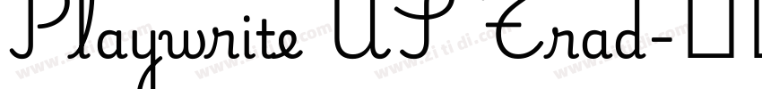 Playwrite US Trad字体转换 Playwrite US Trad字体转换